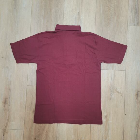 Boston College Polo S VTG 80s Champion Single Stitch USA Made Fits Small - Picture 4 of 7